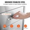 Chest of Drawers 16x21.5x18 inch Stainless Steel 201