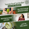 Pride Of India | Natural Neem/Margosa Herb Powder 8 oz (227 gm) | Nutrient-Rich Superfood | Add it to Smoothies, Juices & Dips | Bitter