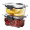 2 Pack 1.3 Cup Stain-Proof Food Storage Container, Set of 2