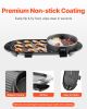 Hot Pot with Grill 2200W 2-in-1 Electric Smokeless Grill Hot Pot for 1-6 People