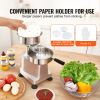 VEVOR Commercial Burger Patty Maker, Hamburger Beef Patty Maker with 3 Convertible Mold(4/5/6-inch), Heavy Duty Stainless Steel Burger Press Machine