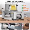 VEVOR Commercial French Fry Cutter with 4 Replacement Blades, 1/4″ & 3/8″ Blade Easy Dicer Chopper, 6-wedge Slicer & 6-wedge Apple Corer