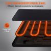 VEVOR Electric Warming Tray, 16.5" x 11" Portable Tempered Glass Heating Tray, Perfect for Dinner, Catering, House, Parties, Events