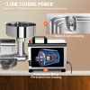 VEVOR 110V Electric Tomato Strainer 370W Commercial Grade Tomato Milling Machine Stainless Steel Tomato Press and Strainer 90-160 Kg/H Pure Copper Mot