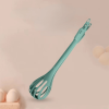 1pc; Multifunctional 3-in-1 Egg Whisk Food Holder Noodle Holder Baking Tool Egg Stirrer Manual Whisk 1 Pack 11.02''��2.76''