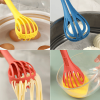 1pc; Multifunctional 3-in-1 Egg Whisk Food Holder Noodle Holder Baking Tool Egg Stirrer Manual Whisk 1 Pack 11.02''��2.76''