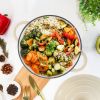 Enamel Dutch POTS can withstand high temperatures and meet many cooking needs, such as cooking, baking and stewing