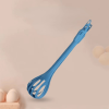 1pc; Multifunctional 3-in-1 Egg Whisk Food Holder Noodle Holder Baking Tool Egg Stirrer Manual Whisk 1 Pack 11.02''��2.76''